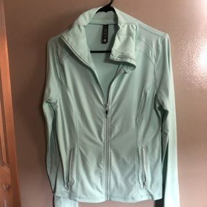 Women’s Mint Green Zip Running Jacket by Body